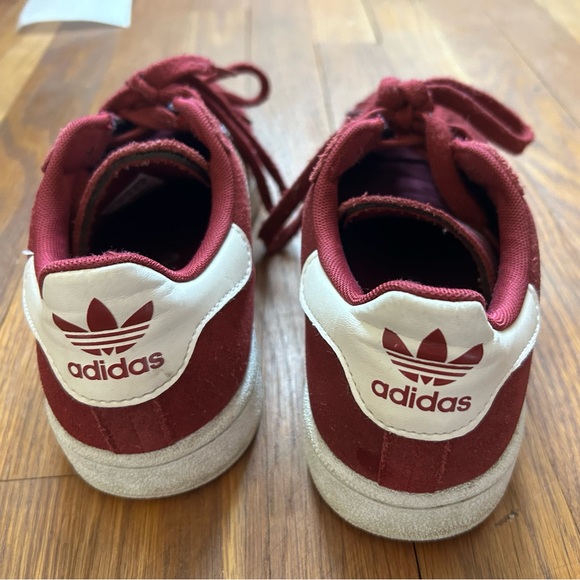 Adidas Campus Burgundy Sneakers - Picture 4 of 6